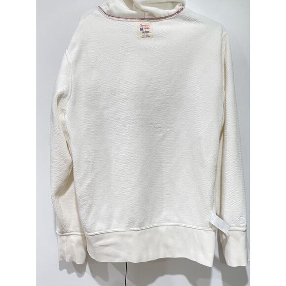 Champion x Todd Snyder Processed Sportswear Hoodie Pullover Sz Large Ivory/Cream - Picture 14 of 16